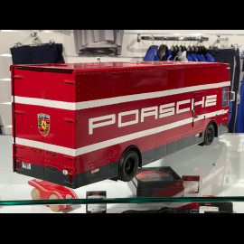 Porsche Renntransporter LKW Mercedes-Benz O317 1970 Rot 1/18 CMR CMR149