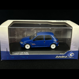 Peugeot 106 Rallye Mk II 1995 Santorin Blue 1/43 Solido S4312102