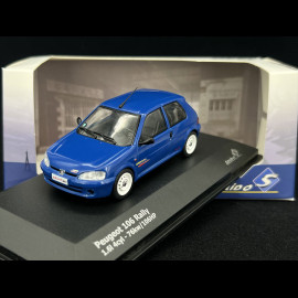 Peugeot 106 Rallye Mk II 1995 Santorin Blue 1/43 Solido S4312102