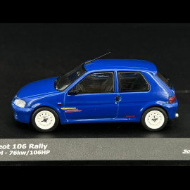 Peugeot 106 Rallye Mk II 1995 Santorin Blue 1/43 Solido S4312102