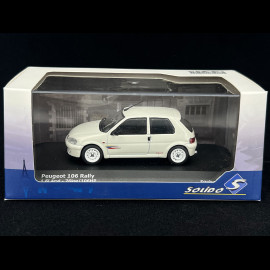 Peugeot 106 Rallye Mk II 1995 Eisfeld weiß 1/43 Solido S4312101