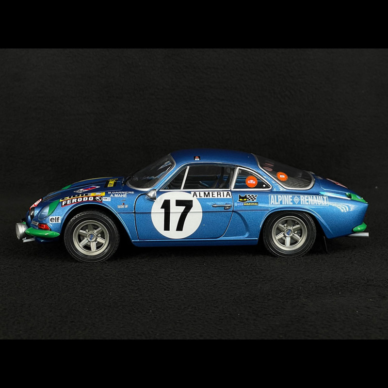 Alpine A110 1600S Nr 17 Rallye Monte Carlo 1972 Bernard Darniche 1/18 Solido s1804206