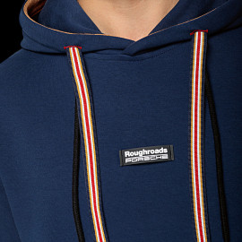 Porsche Kapuzen-Sweatshirt Roughroads Collection Hoodie Indigoblau WAP160PRRD - Herren