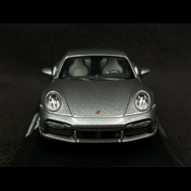 Porsche 911 Turbo S 2020 Embraer Exclusive Edition Sibergrau metallic 1/43 Minichamps WAP0209130NTSE