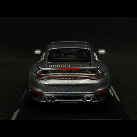 Porsche 911 Turbo S 2020 Embraer Exclusive Edition Sibergrau metallic 1/43 Minichamps WAP0209130NTSE