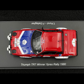 Triumph TR7 n° 11 Sieger 24h Ypres Rallye 1980 1/43 Spark S7064