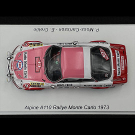 Alpine A110 1800 n° 29 Rallye Monte Carlo 1973 1/43 Spark S6113