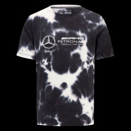 T-shirt Mercedes AMG F1 Team Hamilton Russell Tie Dye Grey 701222334_001 - Men