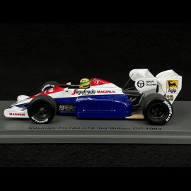 Ayrton Senna Toleman TG184 n° 19 3. GP Great Britain 1984 F1 1/43 Spark S2781