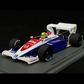 Ayrton Senna Toleman TG184 n° 19 3. GP Great Britain 1984 F1 1/43 Spark S2781