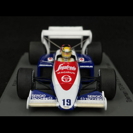 Ayrton Senna Toleman TG184 n° 19 3. GP Great Britain 1984 F1 1/43 Spark S2781