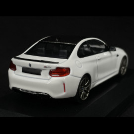BMW M2 CS 2020 Typ F87 Weiß / Goldfelgen 1/43 Minichamps 410021020