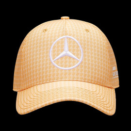 Mercedes AMG Cap F1 Lewis Hamilton Orange Peach 701223402-008 - Unisex