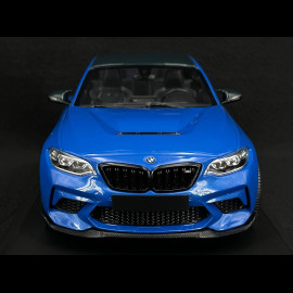 BMW M2 CS 2020 Typ F87 Blau metallic / Goldfelgen 1/18 Minichamps 155021027