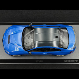 BMW M2 CS 2020 Typ F87 Blau metallic / Goldfelgen 1/18 Minichamps 155021027