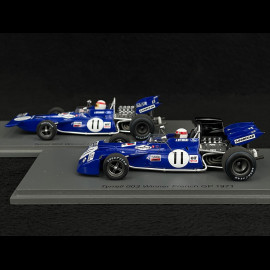 Duo Jackie Stewart Tyrrell 003 n° 11 Sieger GP Monaco & GP France 1971 1/43 Spark