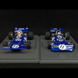 Duo Jackie Stewart Tyrrell 003 n° 11 Sieger GP Monaco & GP France 1971 1/43 Spark