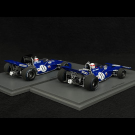 Duo Jackie Stewart Tyrrell 003 n° 11 Sieger GP Monaco & GP France 1971 1/43 Spark