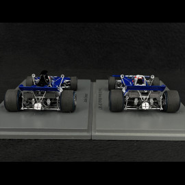 Duo Jackie Stewart Tyrrell 003 n° 11 Sieger GP Monaco & GP France 1971 1/43 Spark