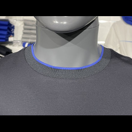 Porsche x BOSS T-shirt Stretch Baumwolle Dégradé-Print Blau BOSS 50486234_433 - Herren