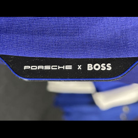Porsche x BOSS T-shirt Stretch Baumwolle Dégradé-Print Blau BOSS 50486234_433 - Herren
