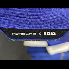 Porsche x BOSS T-shirt Stretch Cotton Dégradé Print Blue BOSS 50486234_433 - Men