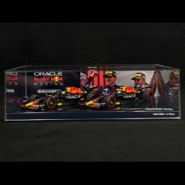 Box-Set Max Verstappen / Sergio Perez Red Bull Racing RB18 Doppelsieg Emilia Romagna GP 2022 F1 1/43 Minichamps 472224111