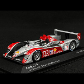 Audi R10 Sieger 12h Sebring 2007 N°2 1/43 Minichamps 400071692