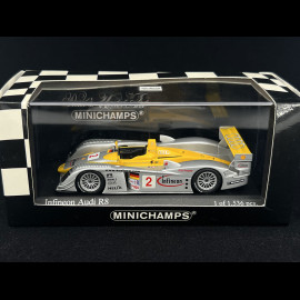 Audi R8 Infineon Winner ALMS Petit Le Mans 2002 N°2 1/43 Minichamps 400021382