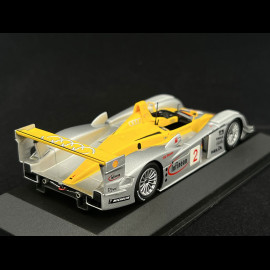 Audi R8 Infineon Winner ALMS Petit Le Mans 2002 N°2 1/43 Minichamps 400021382