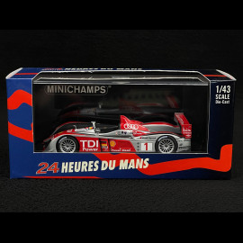 Audi R10 TDI 6th 24h Le Mans 2008 N°1 1/43 Minichamps 400089801