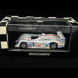 Audi R8 2nd ALMS Petit Le Mans 2002 N°38 1/43 Minichamps 400021338