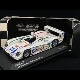 Audi R8 2nd ALMS Petit Le Mans 2002 N°38 1/43 Minichamps 400021338