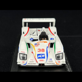 Audi R8 2nd ALMS Petit Le Mans 2002 N°38 1/43 Minichamps 400021338