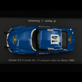 Citroën DS 21 Prototype n° 14 Sieger Rallye Marokko 1969 1/43 Spark S5536