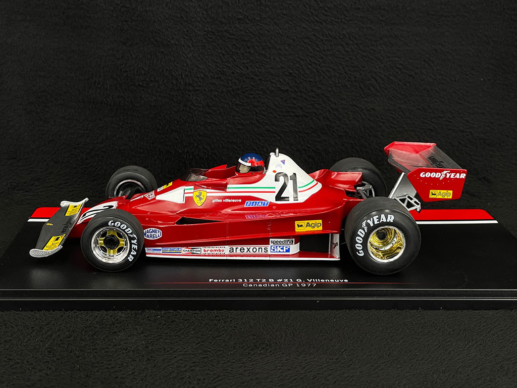 Modelcar Group 1/18 Ferrari 312T2B #21 GILLES VILLENEUVE CANADA GP