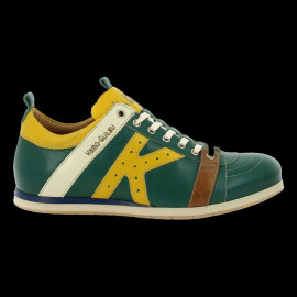 Kamo-Gutsu Shoes The Original Tifo 042 Leather Senna green / Brasil yellow - Foglio Tuorlo - Men