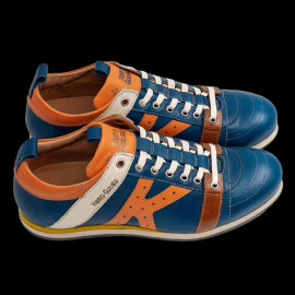 Kamo-Gutsu Schuhe The Original Tifo 042 Leder Magiablau / Karotte Orange - Magia Carota - Herren