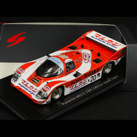 Porsche 962 C n° 20 19. 24h Le Mans 1990 1/43 Spark S9881
