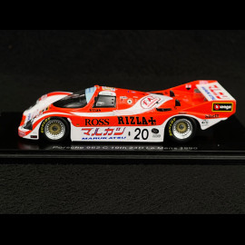 Porsche 962 C n° 20 19. 24h Le Mans 1990 1/43 Spark S9881