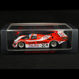 Porsche 962 C n° 20 19. 24h Le Mans 1990 1/43 Spark S9881