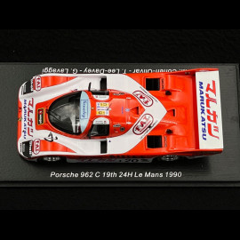 Porsche 962 C n° 20 19th 24h Le Mans 1990 1/43 Spark S9881