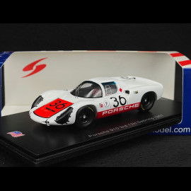 Porsche 910 Nr 36 Platz 3. 12h Sebring 1967 Mitter Patrick 1/43 Spark US270