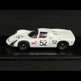 Porsche 910 Nr 52 Sieger 24h Daytona 1967 Herrmann Siffert 1/43 Spark US269