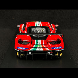 Ferrari 488 GTE Evo n° 51 2ème LMGTE Pro 24h Le Mans 2022 AF Corse 1/43 Looksmart LSLM139