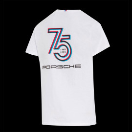 Porsche T-Shirt 75 Jahre Edition Sports Cars Weiß WAP1300P75Y - Unisex