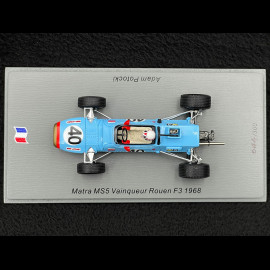 Adam Potocki Matra MS5 F3 n° 40 Winner Rouen 1968 F3 Grand Prix 1/43 Spark SF289