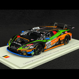 Lamborghini Huracan GT3 Evo n° 555 24h Spa-Francorchamps 2019 FFF Racing 1/43 Spark SB322