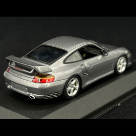 Porsche 911 GT2 Typ 996 2001 Sealgrau metallic 1/43 Minichamps 430060122