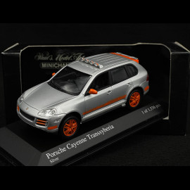 Porsche Cayenne Transsyberia 2007 silber 1/43 Minichamps 400066290